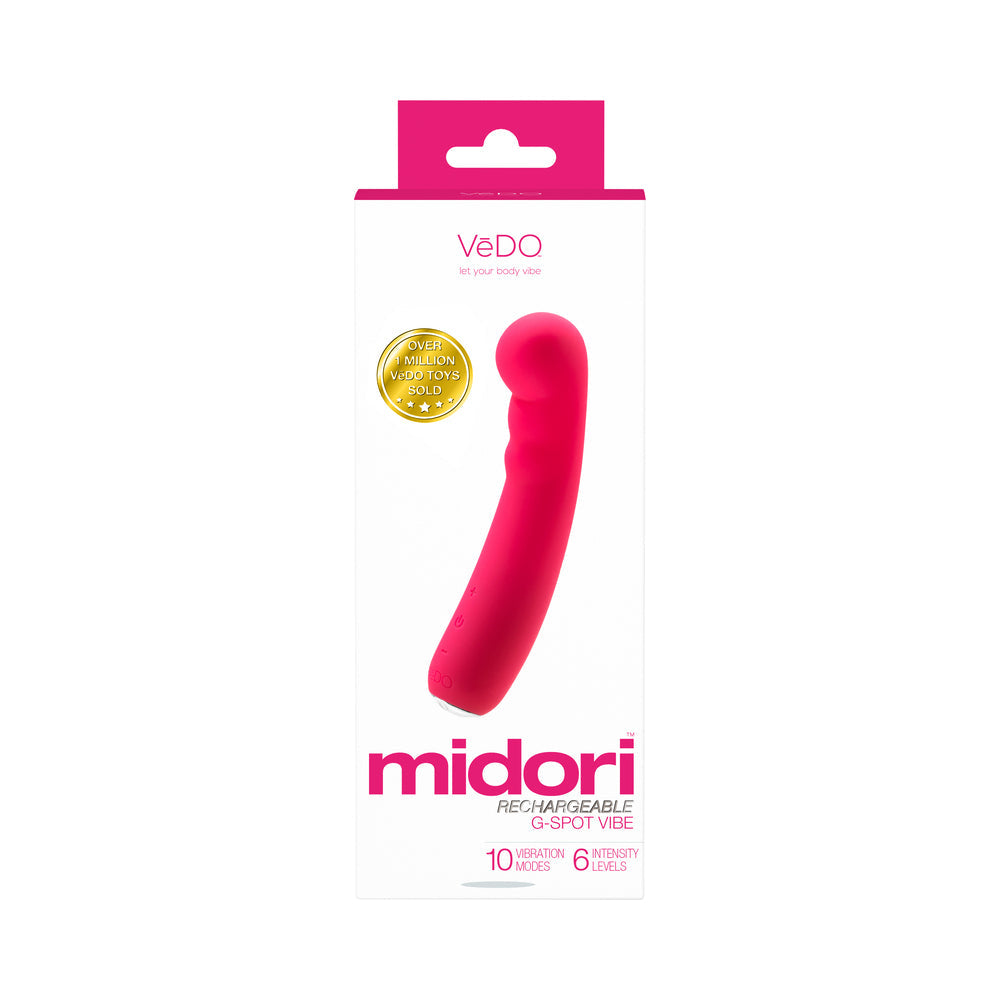 VeDO Midori Rechargeable G-Spot Vibe Pink - Fantasies Boutique