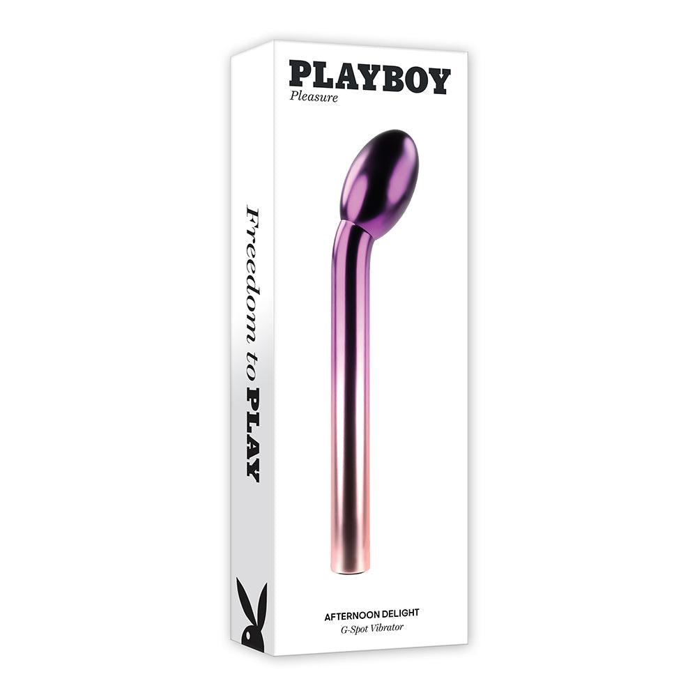 Playboy Afternoon Delight Rechargeable G-Spot Vibrator Ombre - Fantasies Boutique