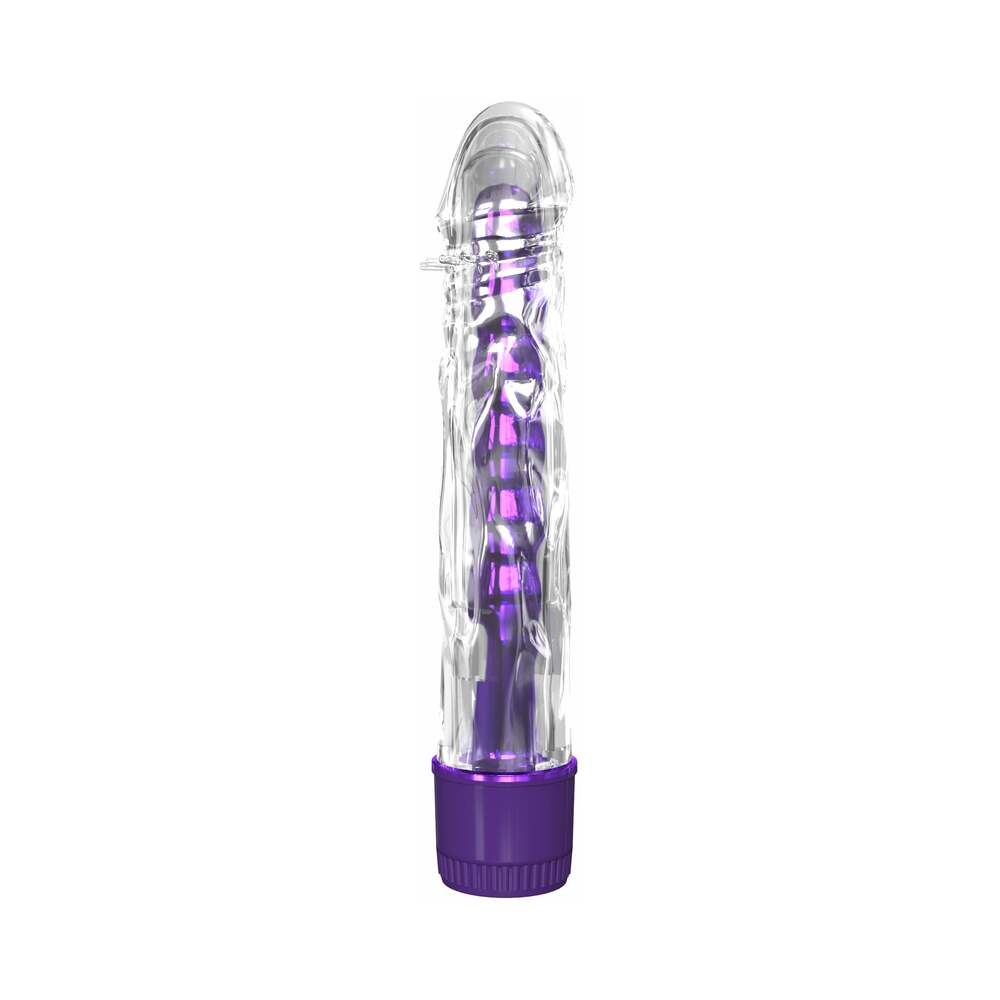 Classix Mr. Twister 6.5 in. Vibrator and Sleeve Set Purple