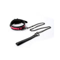 Sinful Vinyl Collar Pink - Fantasies Boutique