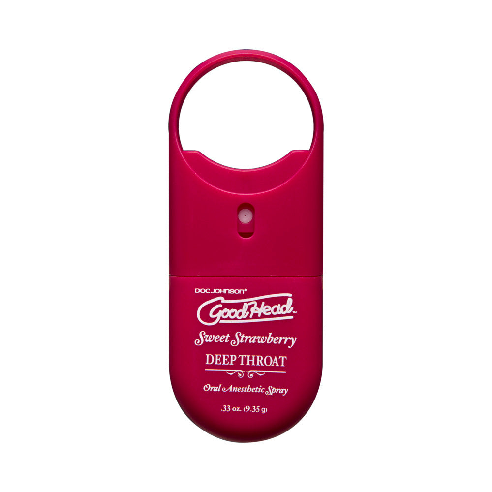 GoodHead Juicy Head Dry Mouth Spray To-Go Strawberry 0.30 oz. - Fantasies Boutique
