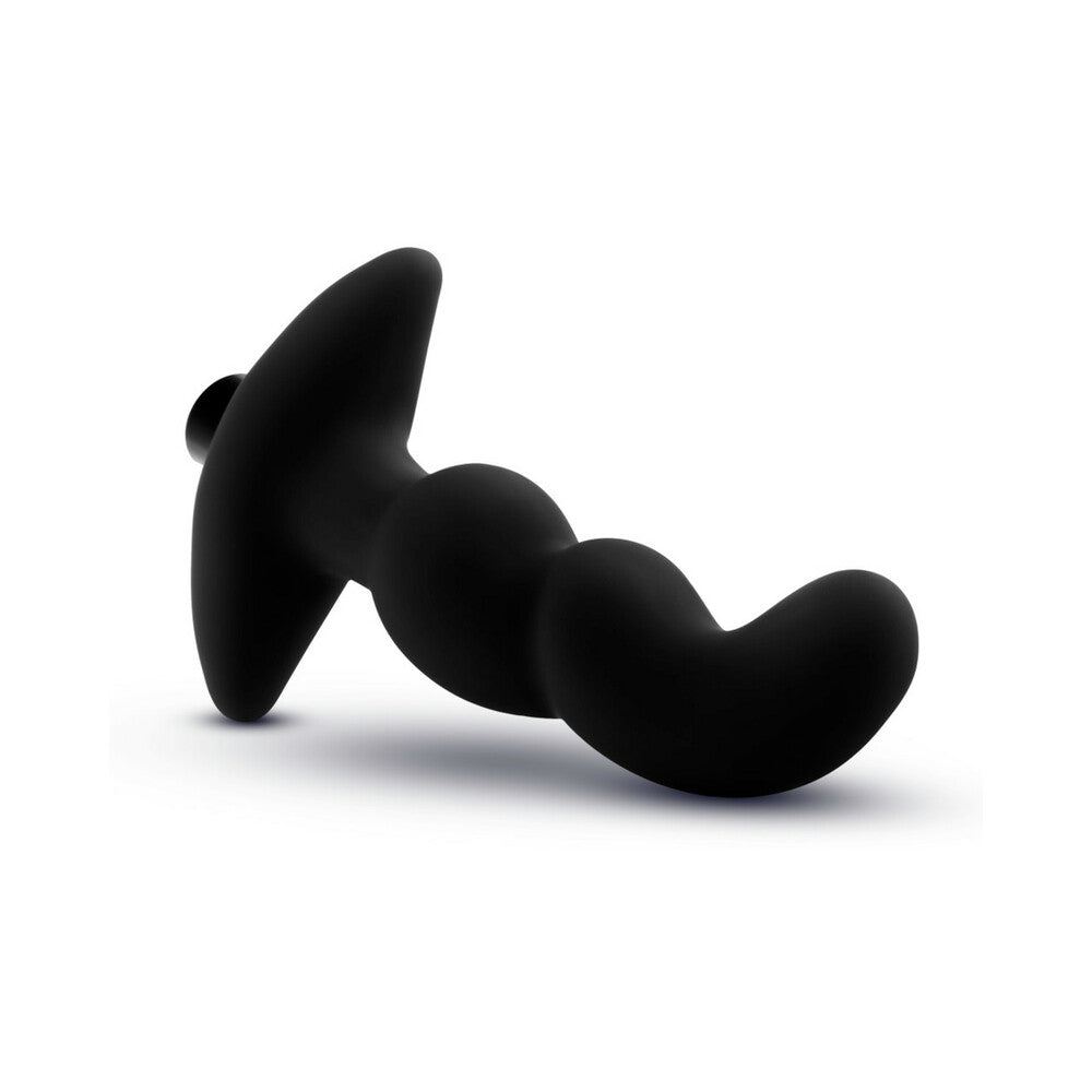 Anal Adventures Platinum Silicone Rechargeable Vibrating Prostate Massager 03 - Fantasies Boutique