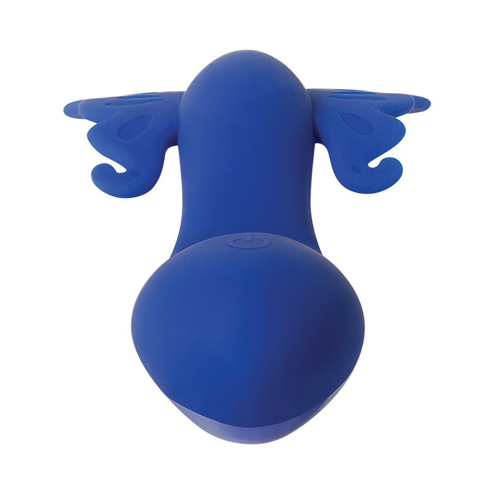 Evolved Firefly Rechargeable Silicone Dual Stimulator Blue/Pink - Fantasies Boutique