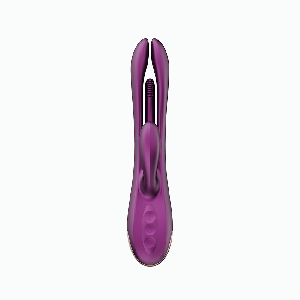 Honey Play Box Terri App-Controlled Kinky Finger Tapping Rabbit Vibrator - Fantasies Boutique
