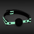 GLO Bondage Ball Gag Green - Fantasies Boutique