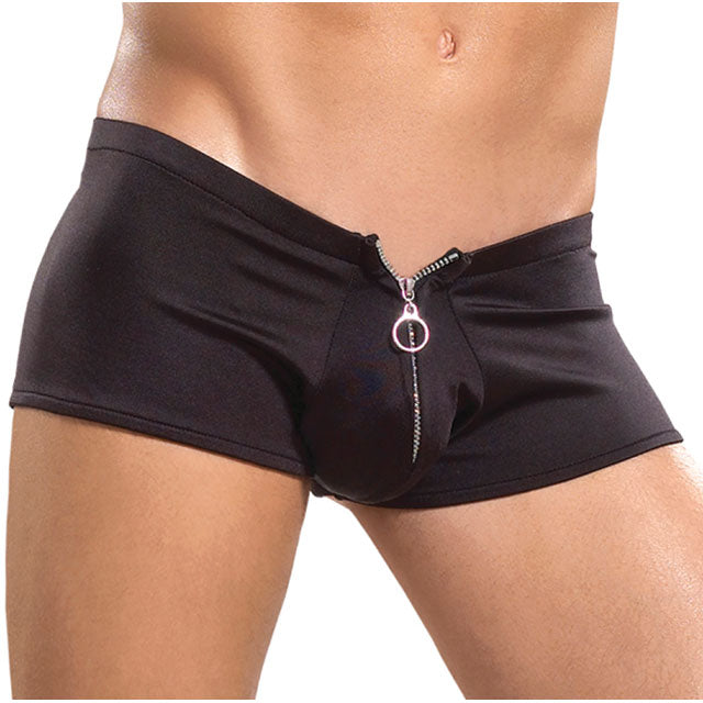 Male Power Zipper Shorts S/M Underwear - Fantasies Boutique