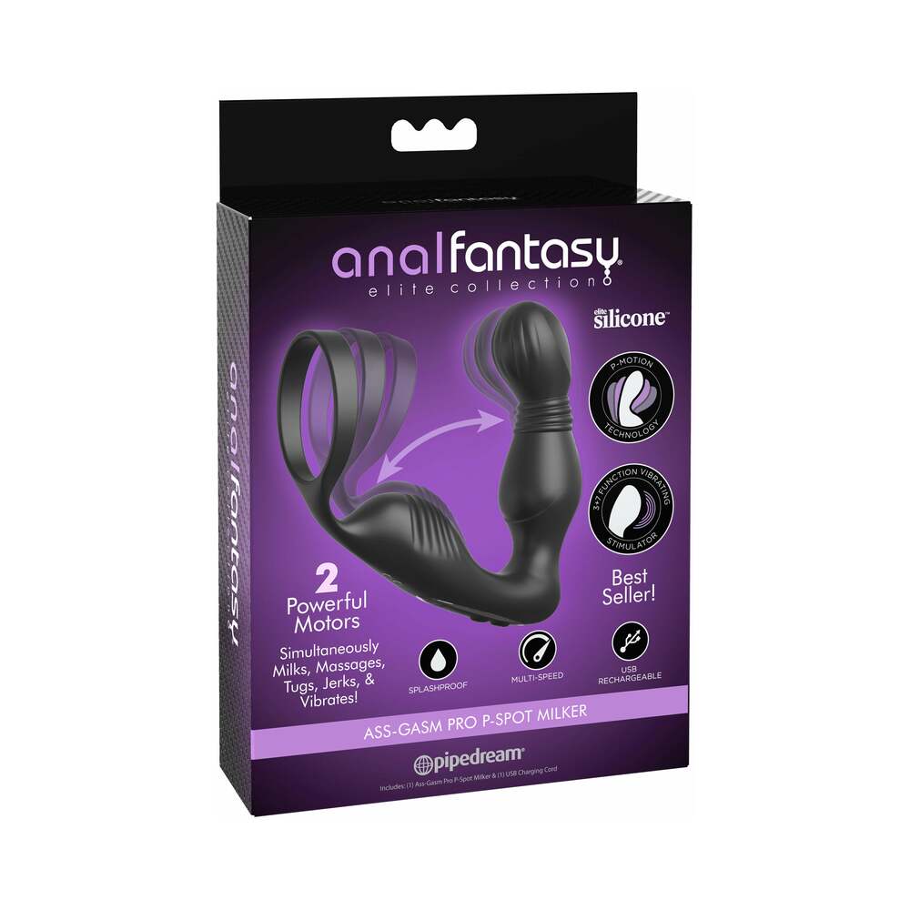 Anal Fantasy Elite Ass-Gasm Pro P-Spot Milker - Fantasies Boutique