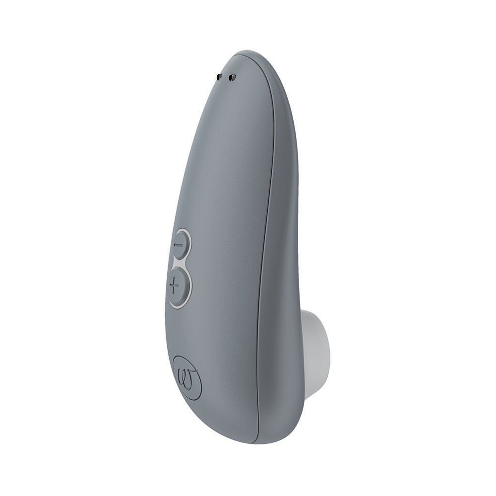Womanizer Starlet 3 Rechargeable Silicone Compact Pleasure Air Clitoral Stimulator Gray - Fantasies Boutique