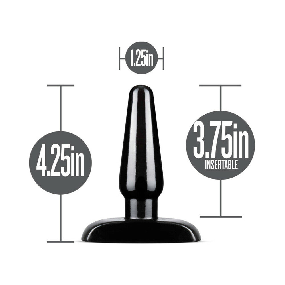 Anal Adventures Basic Anal Plug Small Black - Fantasies Boutique