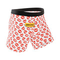 Shinesty The Pucker Up Lipstick Kiss Ball Hammock Pouch Underwear with Fly S