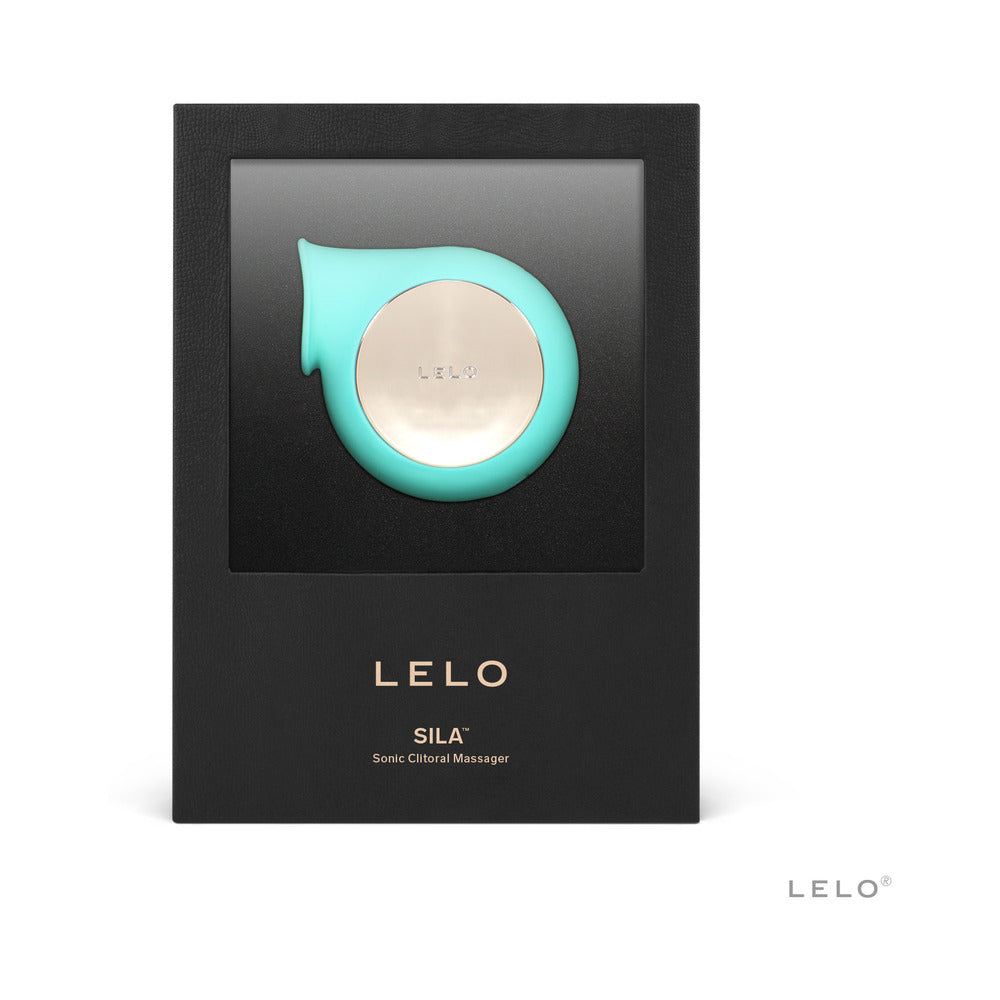 LELO SILA Rechargeable Sonic Clitoral Stimulator Aqua - Fantasies Boutique