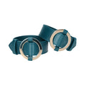Ouch! Halo Adjustable Ringed Wrist or Ankle Cuffs Green - Fantasies Boutique