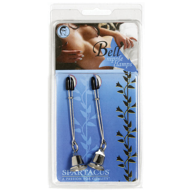 Bell Nipple Clamps Tweezer Style Rubber Tipped Adjustable - Fantasies Boutique