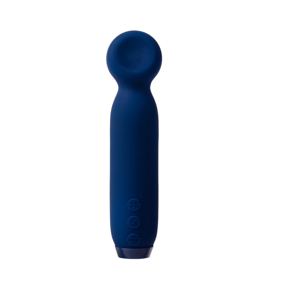 Je Joue Vita Rechargeable Silicone Wand Tip Bullet Vibrator Cobalt Blue - Fantasies Boutique