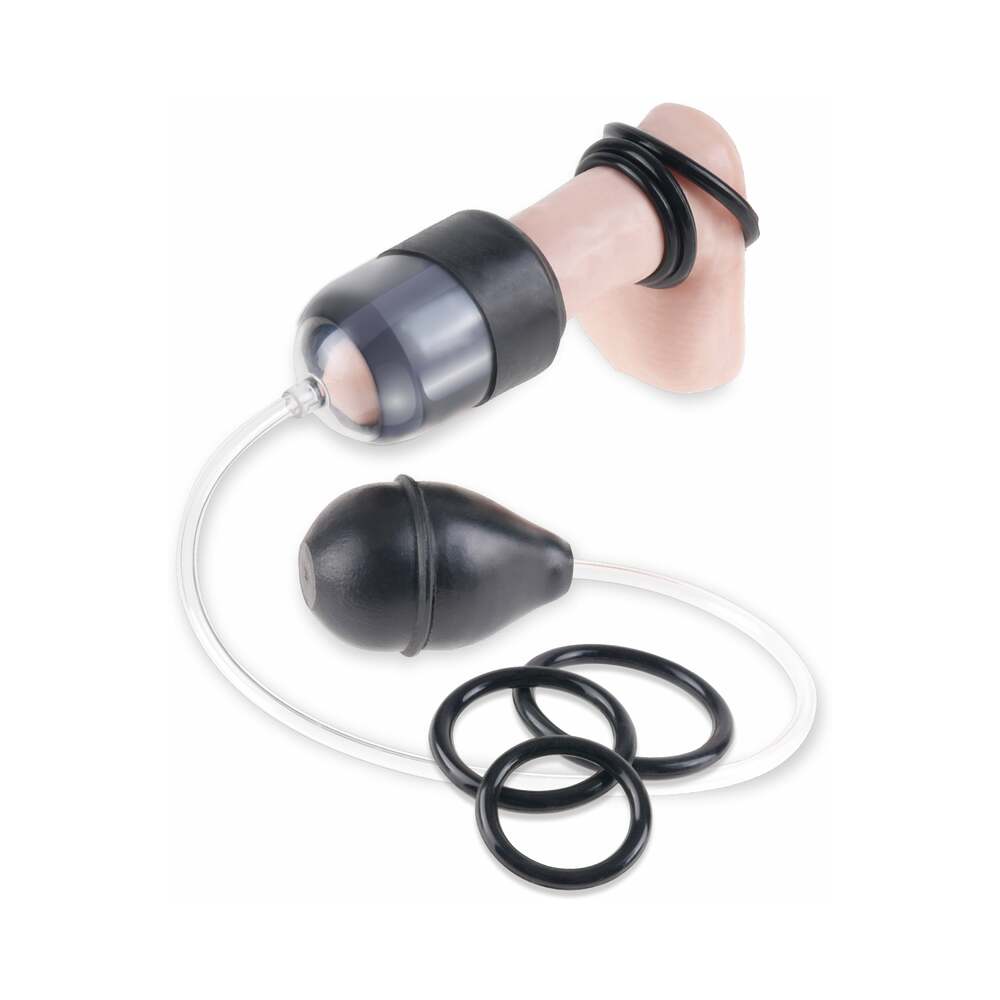 Fetish Fantasy Series Suck N' Stroke Head Pump Black