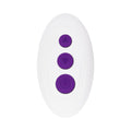Evolved The Rider Rechargeable Double Vibrator Silicone Purple