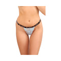 Fantasy Lingerie Vibes Tasty Vibes Pack 3-Piece Lace Thong Panty Set Blue/Pink/White O/S - Fantasies Boutique