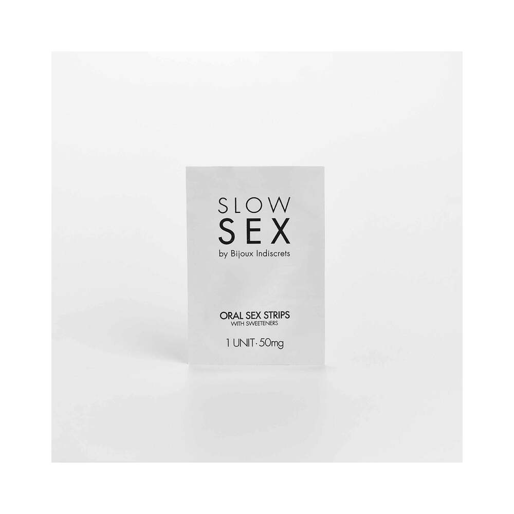 Bijoux Indiscrets Slow Sex Oral Sex Strips 7-Pack - Fantasies Boutique