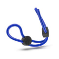 Stay Hard Silicone Double Loop Lasso/Bolo Cockring Blue - Fantasies Boutique