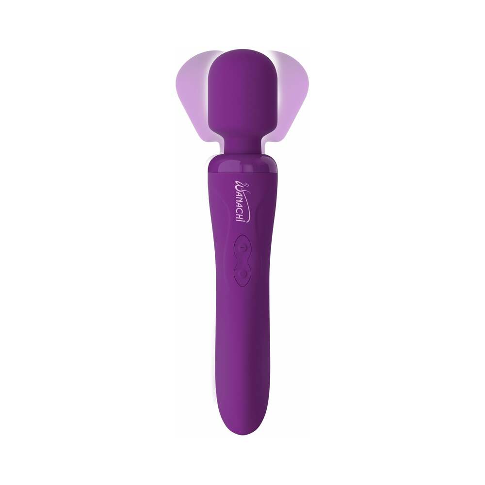 Wanachi Body Recharger Rechargeable Silicone Wand Vibrator Purple - Fantasies Boutique