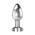 Gender X Rockin' Metal Plug XL Rechargeable Vibrating Anal Plug Aluminum Silver