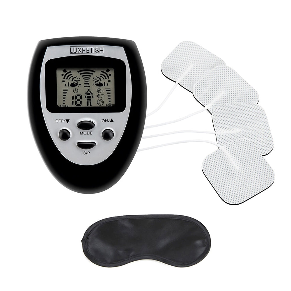 Lux Fetish Electro-Sex Kit with Stimulation Pads - Fantasies Boutique