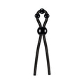 Zero Tolerance Ultimate Silicone Lasso Adjustable Cockring Black - Fantasies Boutique