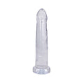 Crystal Jellies Realistic Cock 9 in. Clear