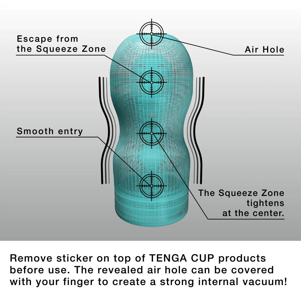 Tenga Original Vacuum Cup Cool Edition - Fantasies Boutique