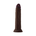 Shaft Model J: 8.5 in. Dual Density Silicone Dildo Mahogany - Fantasies Boutique