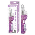 Energize Her Bunny 1 36 Function 6 Rotating Modes Dual Motor USB Rechargeable Purple - Fantasies Boutique