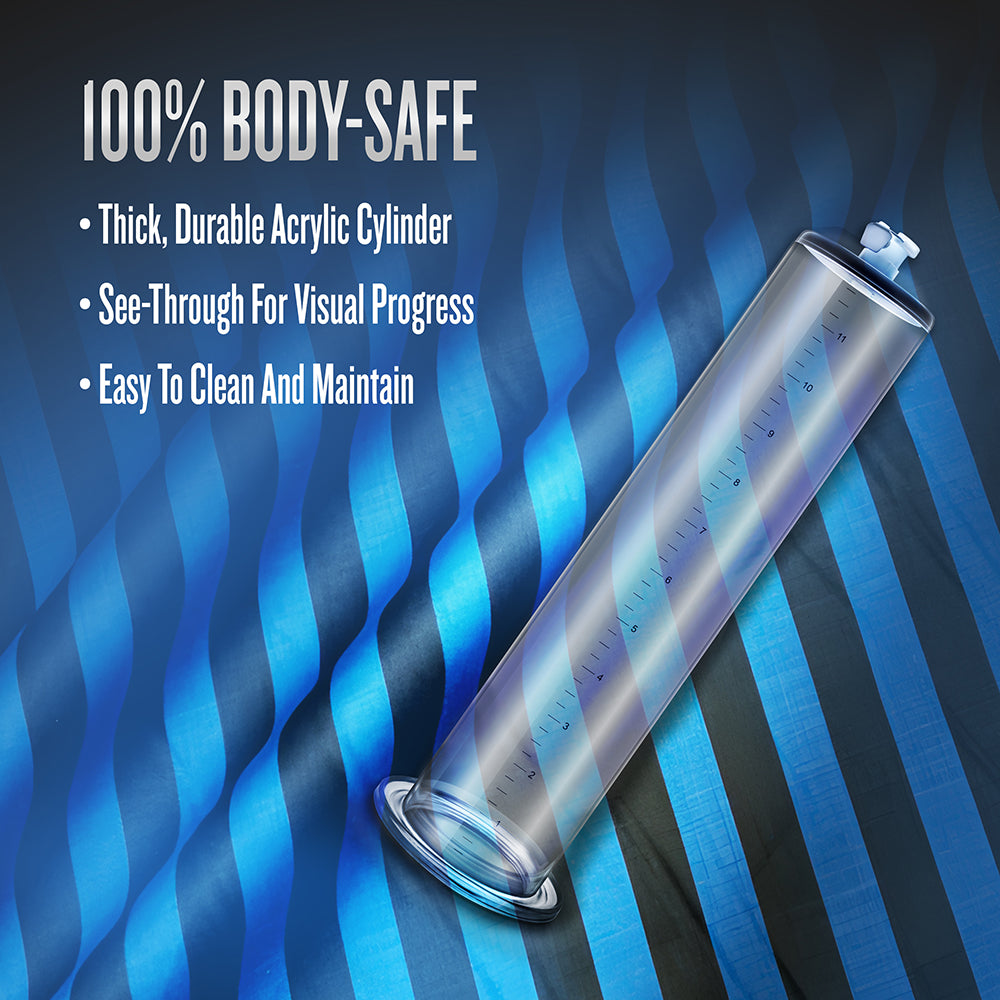 Performance - 12in x 2.5in Penis Pump Cylinder - Clear