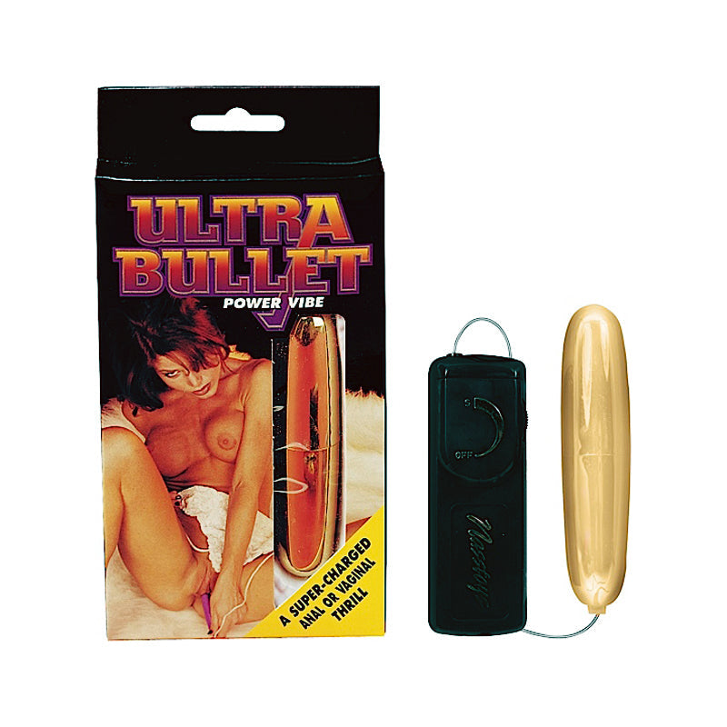 Ultra Bullet with Controller Gold - Fantasies Boutique