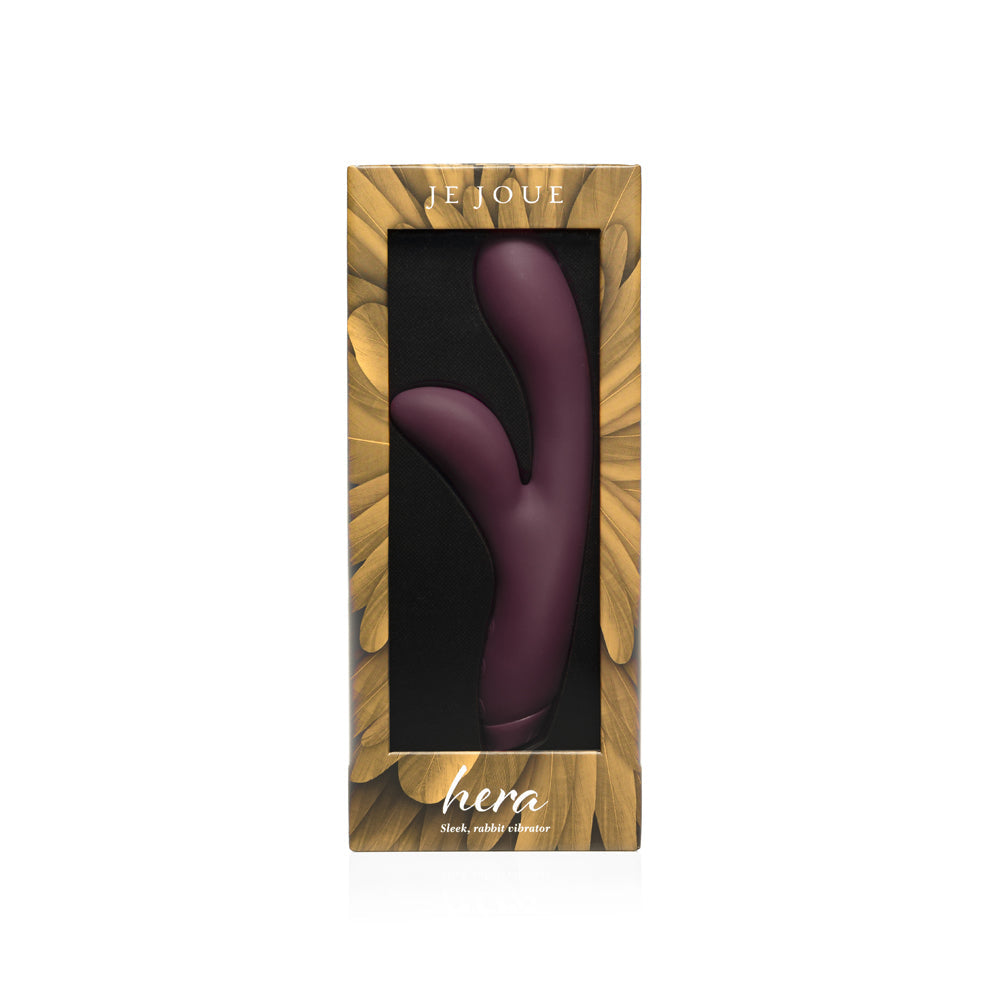 Je Joue Hera Rechargeable Silicone Rabbit Vibrator Purple - Fantasies Boutique