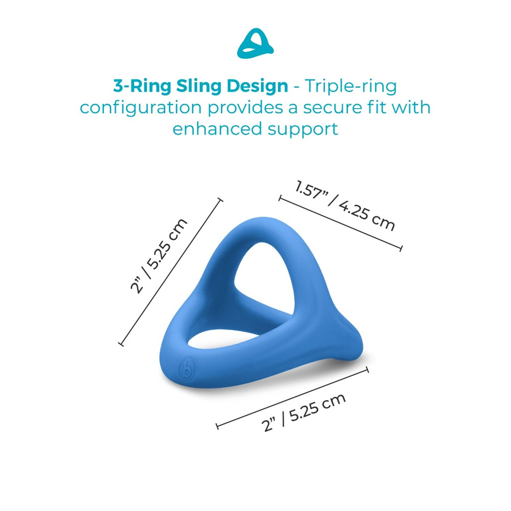 b-Vibe Snug Ring Tri-Sling Silicone C-Ring