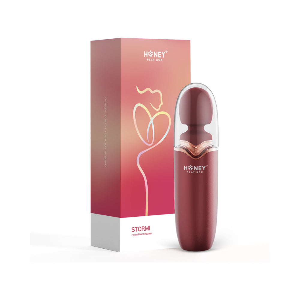Honey Play Box Stormi Powerful Wand Massager With Charging Case - Fantasies Boutique