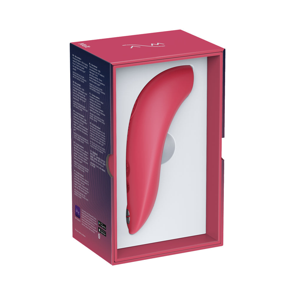 We-Vibe Melt Rechargeable Silicone Pleasure Air Clitoral Stimulator Pink - Fantasies Boutique