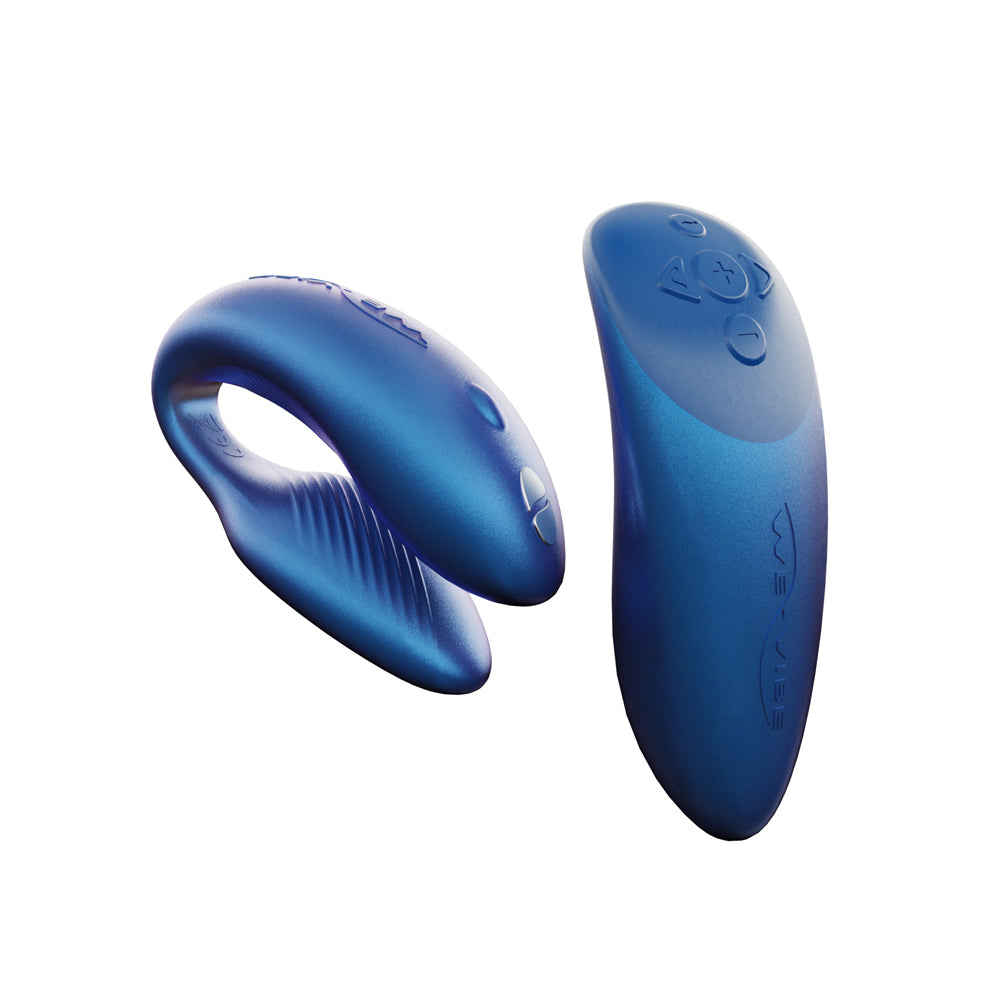We-Vibe Chorus Rechargeable Remote-Controlled Silicone Couples Vibrator Cosmic Blue - Fantasies Boutique