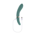 Evolved Chick Flick Rechargeable Vibrator with Flicker Silicone Mint - Fantasies Boutique