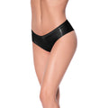 Magic Silk Hard Candy Low Rise Boyshort Black L/XL - Fantasies Boutique