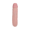 RealRock 7 in. U-Shaped Double Dildo Beige - Fantasies Boutique