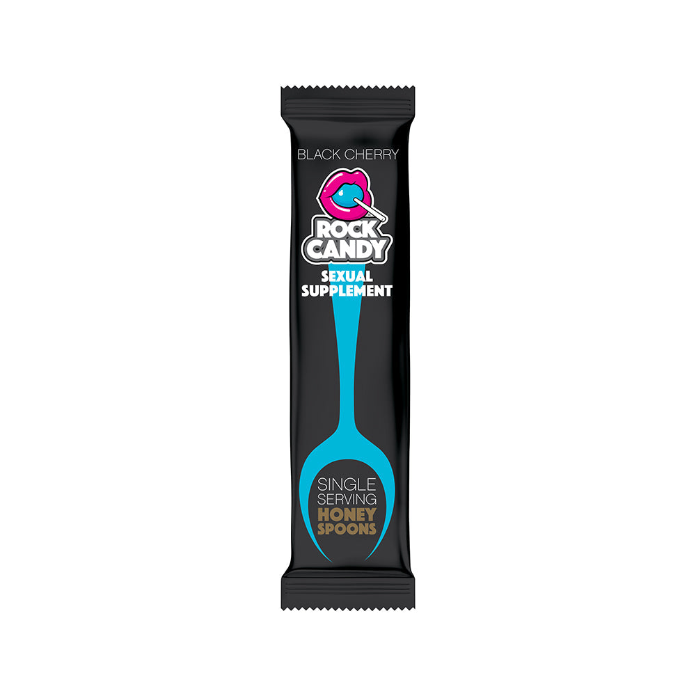 Rock Candy Honey Spoon Supplement Black Cherry 24-Piece Display