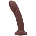 Tantus Uncut #2 O2 Dual Density Dildo Espresso