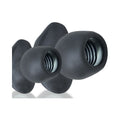 Oxballs Morphhole-2 Gaper Plug Large Black Ice - Fantasies Boutique