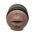 Curve Toys Mistress Double Shot Mini Masturbator Mouth & Pussy Dark