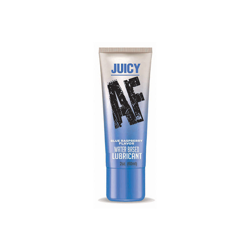 Juicy AF Water Based Lubricant Blue Raspberry 2 oz. - Fantasies Boutique