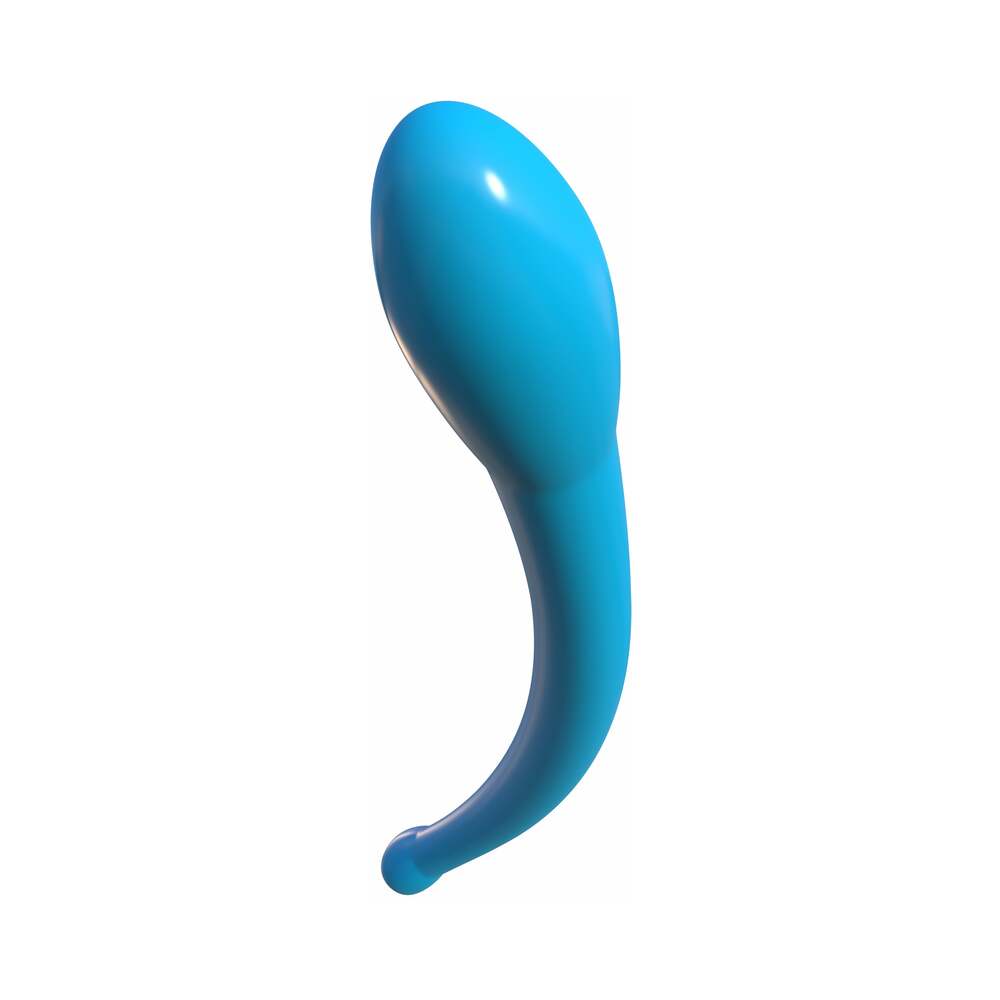 Pipedream Classix Double Whammy 17.25 in. Flexible Dual-Ended Dildo Blue - Fantasies Boutique