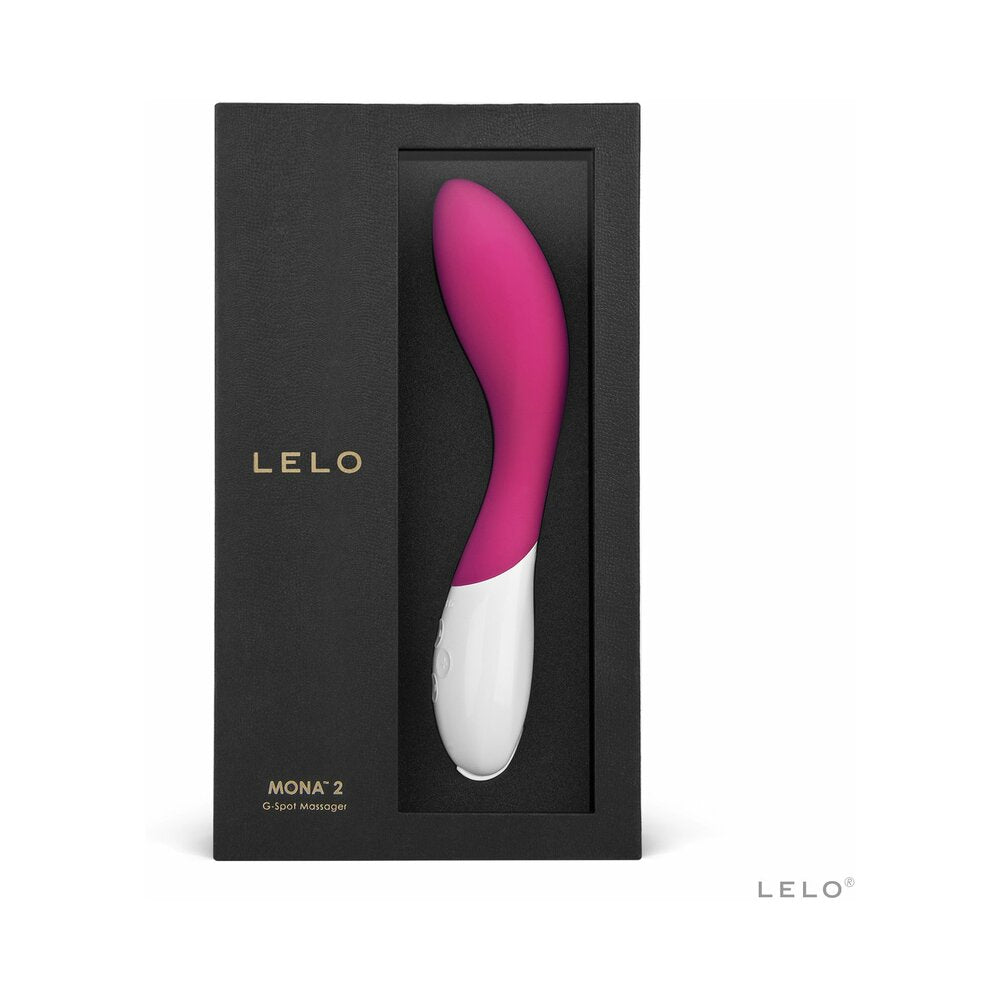 LELO MONA 2 Rechargeable G-Spot Vibrator Cerise - Fantasies Boutique