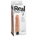Real Feel Lifelike Toyz No. 1 Realistic 7.25 in. Vibrating Dildo Beige - Fantasies Boutique