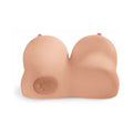 PDX Dirty Talk Interactive Titty Fuck-Her Rechargeable Vibrating Dual-Entry Masturbator Beige - Fantasies Boutique